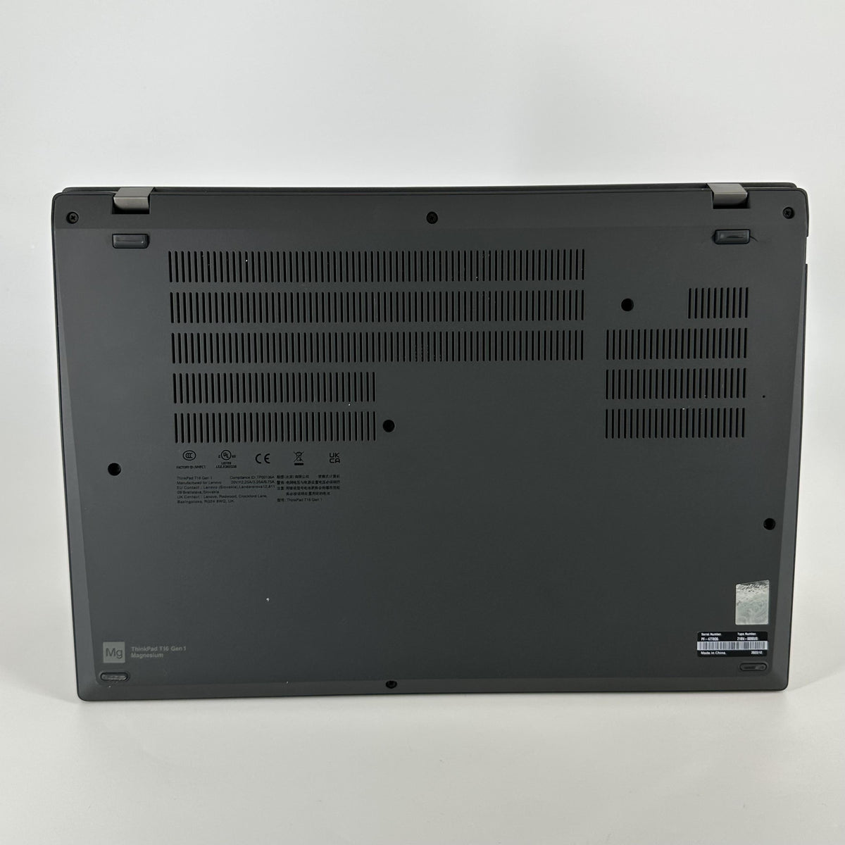 Lenovo ThinkPad T16 Gen 2 Gray 1.8 GHz Intel Core i7 12th Gen. 16GB RAM 512GB Solid State Drive