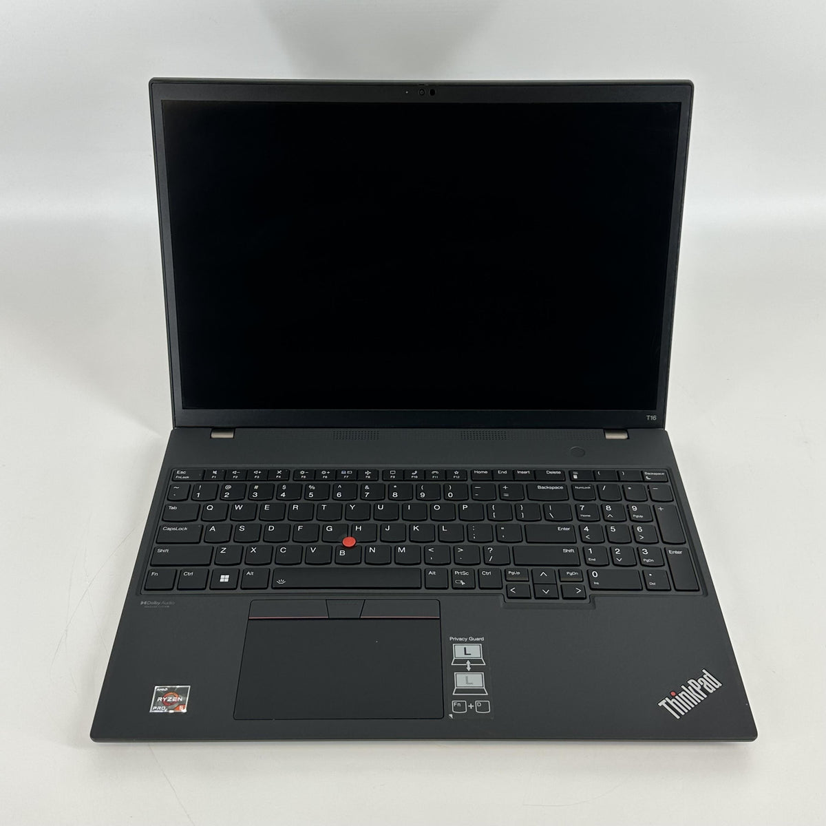 Lenovo ThinkPad T16 Gen 1 Black 2.9 GHz AMD Ryzen 5 Pro 6650U 16GB RAM 512GB Solid State Drive